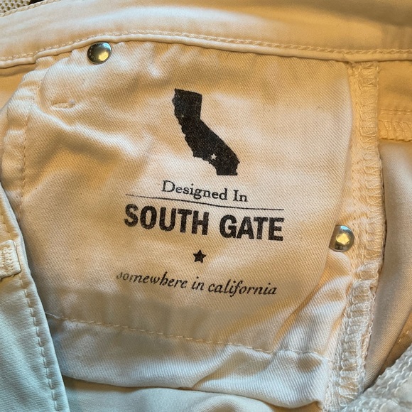 AG Adriano Goldschmied Jeans Beige 5-Pocket Skinny Fit w/ Stretch Sz 26R x 27.5” - Picture 9 of 15